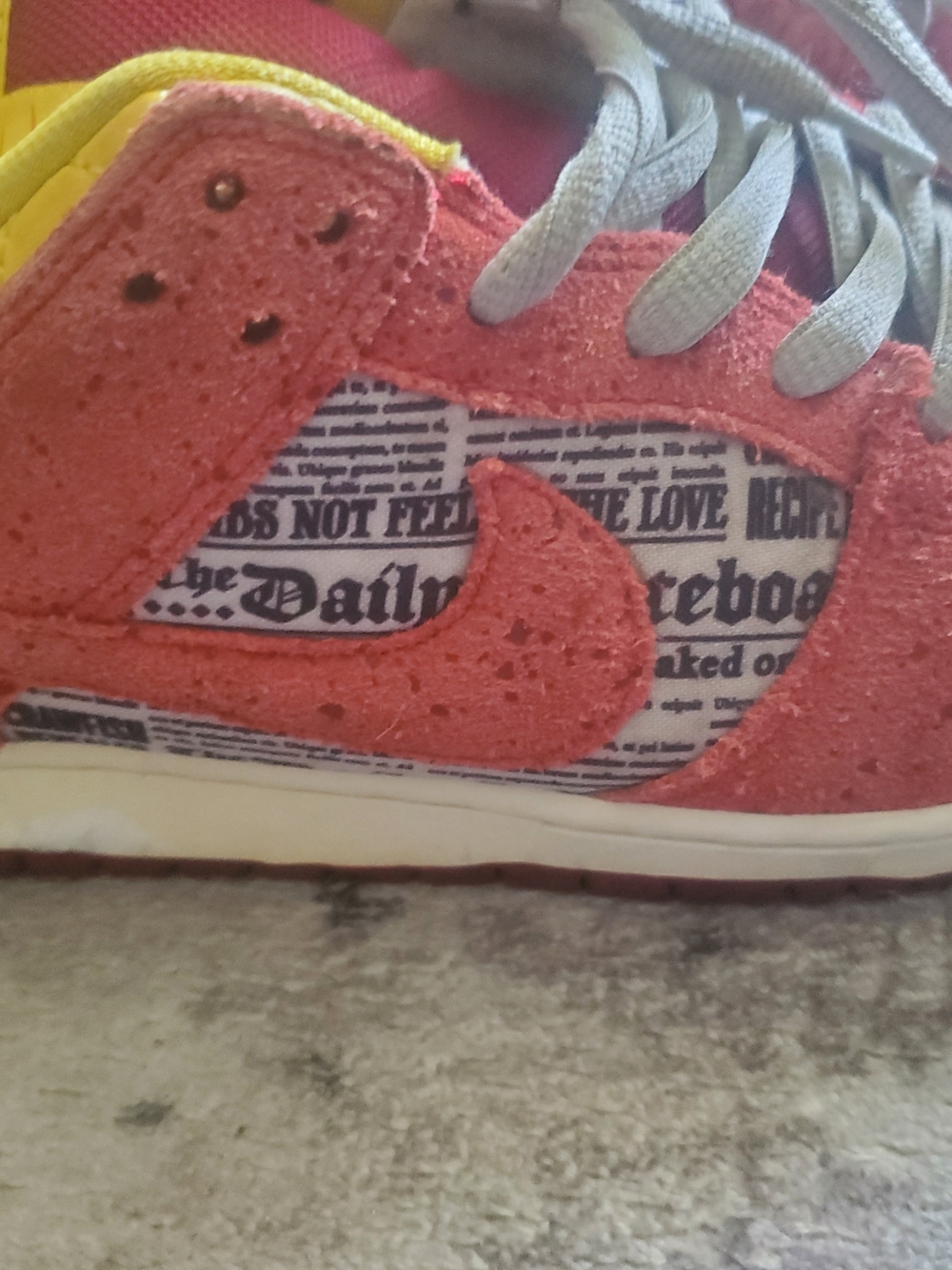 Nike Dunk Low SB Crawfish Sneakers Mens Size 12 - Picture 4 of 7